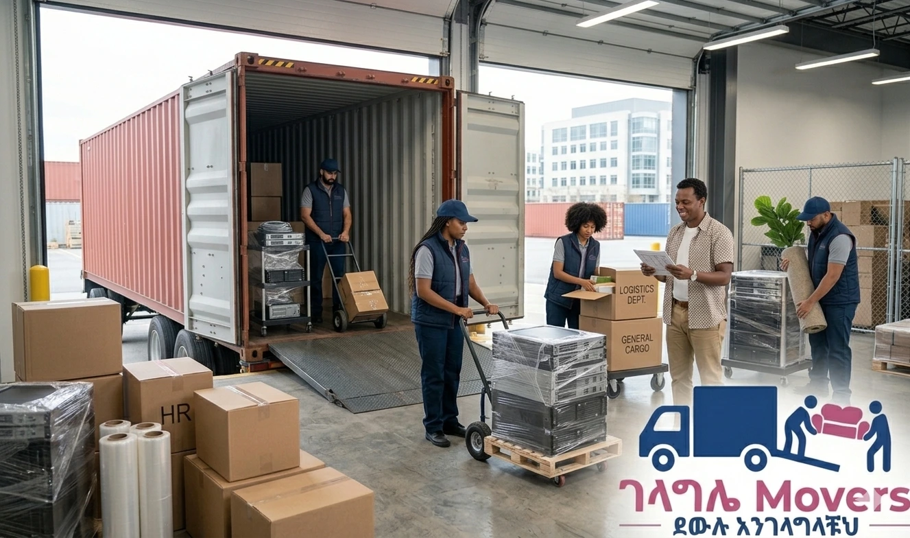 Container unstuffing and cargo handling services Addis Ababa