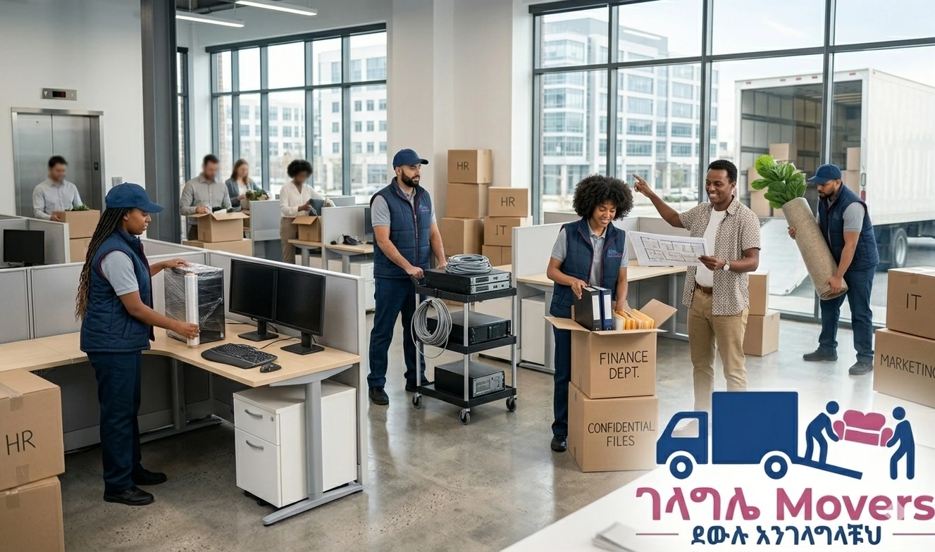 Office relocation and commercial moving services in Addis Ababa